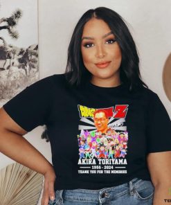 Dragon Ball Z Akira Toriyama 1955 2024 Thank You For The Memories T Shirt 3 Dragon Ball Z Akira Toriyama 1955 2024 Thank You For The Memories T Shirt