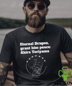 Dragon Ball Z Akira Toriyama RIP, Goku Eternal Dragon Shirt