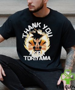 Dragon Ball Z Akira Toriyama Thank You Shirt