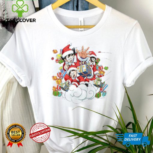 Dragon Ball Z Anime Goku Family Christmas Shirt