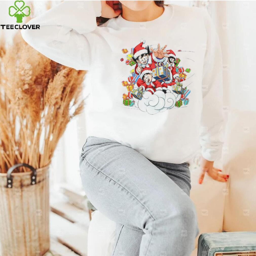 Dragon Ball Z Anime Goku Family Christmas Shirt Dragon Ball Z Anime Goku Family Christmas Shirt