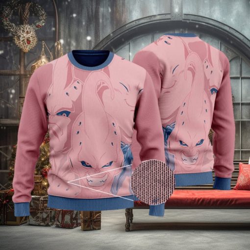 Dragon Ball Z Majin Buu Various Forms Ugly Sweater