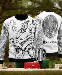 Dragon Ball Z Mighty Shenron Cool Artwork Ugly Sweater
