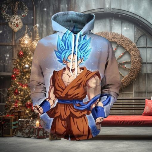 Dragon Ball Z Ssj Goku 3D Printed Hoodie Ver 1