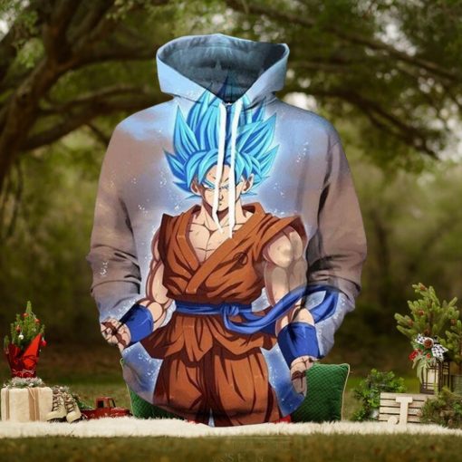 Dragon Ball Z Ssj Goku 3D Printed Hoodie Ver 1