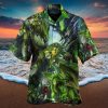 US Veteran Memory Flag Ocean US Veteran Hawaiian Shirt For Men Veteran