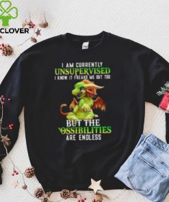 Dragon I am currently Unsupervised I know it freaks me out too T shirt