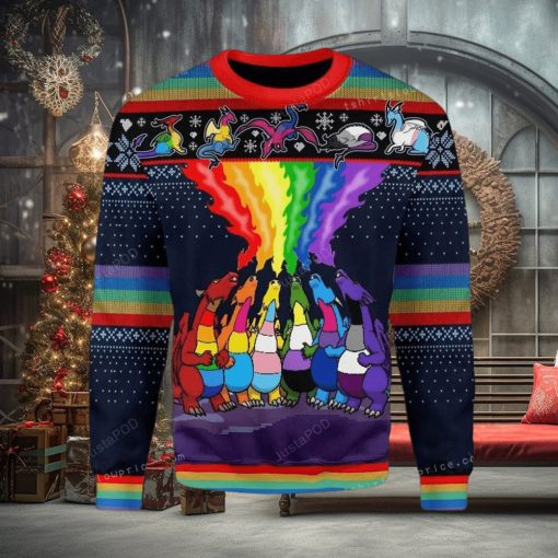 Dragon Lgbtq Ugly Sweater