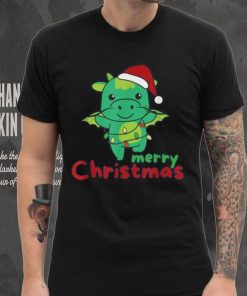 Dragon Merry Christmas Winter Animals Dragon Christmas Shirt