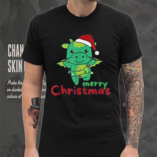 Dragon Merry Christmas Winter Animals Dragon Christmas Shirt