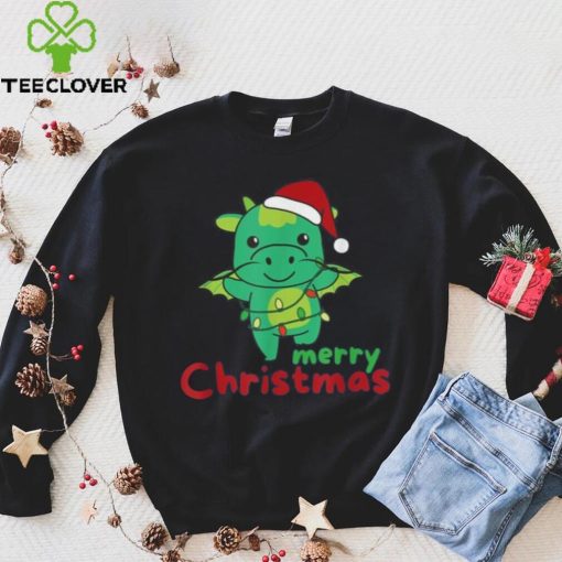 Dragon Merry Christmas Winter Animals Dragon Christmas Shirt