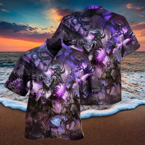 Dragon Skull Hawaiian Shirt For Men Women