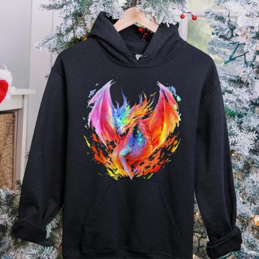 Dragon watercolor art hoodie, sweater, longsleeve, shirt v-neck, t-shirt