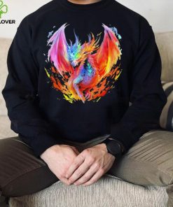 Dragon watercolor art hoodie, sweater, longsleeve, shirt v-neck, t-shirt