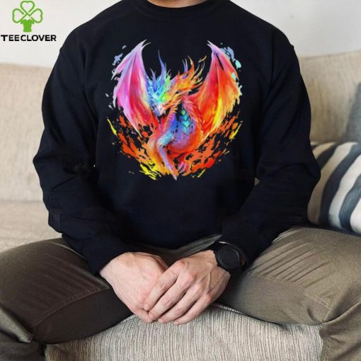 Dragon watercolor art hoodie, sweater, longsleeve, shirt v-neck, t-shirt