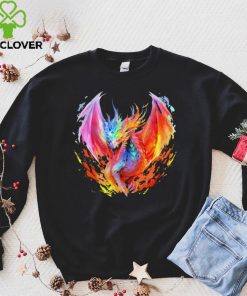 Dragon watercolor art hoodie, sweater, longsleeve, shirt v-neck, t-shirt