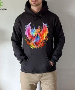 Dragon watercolor art hoodie, sweater, longsleeve, shirt v-neck, t-shirt