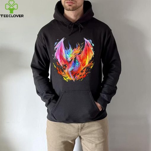 Dragon watercolor art hoodie, sweater, longsleeve, shirt v-neck, t-shirt