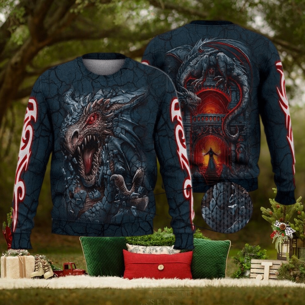 Dragon’S Lair 3D Full Print Ugly Sweater Christmas Gift Sweater Dragon’S Lair 3D Full Print Ugly Sweater Christmas Gift Sweater