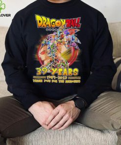 Dragonball 39 years 1984 2023 thank you for the memories hoodie, sweater, longsleeve, shirt v-neck, t-shirt