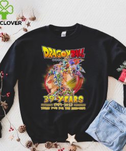 Dragonball 39 years 1984 2023 thank you for the memories hoodie, sweater, longsleeve, shirt v-neck, t-shirt