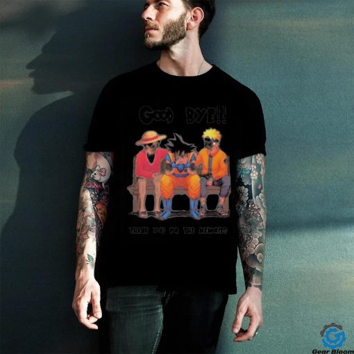 Dragonball Good Bye Thank You For The Memories T Shirt