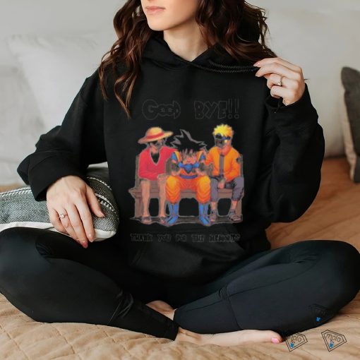 Dragonball Good Bye Thank You For The Memories T Shirt