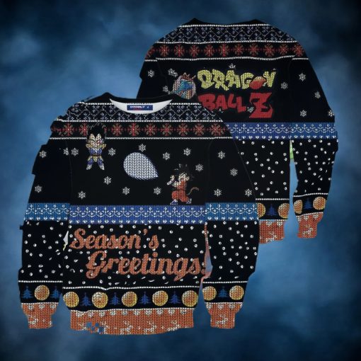 Dragonball Z Christmas All Over Print Christmas Ugly Sweater