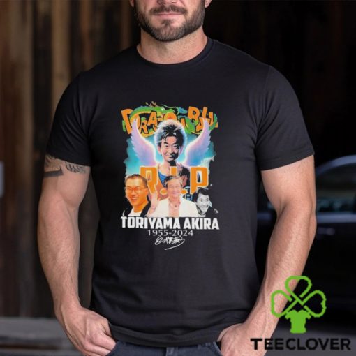 Dragonball Z Rip Toriyama Akira 1955 2024 Signature Shirt