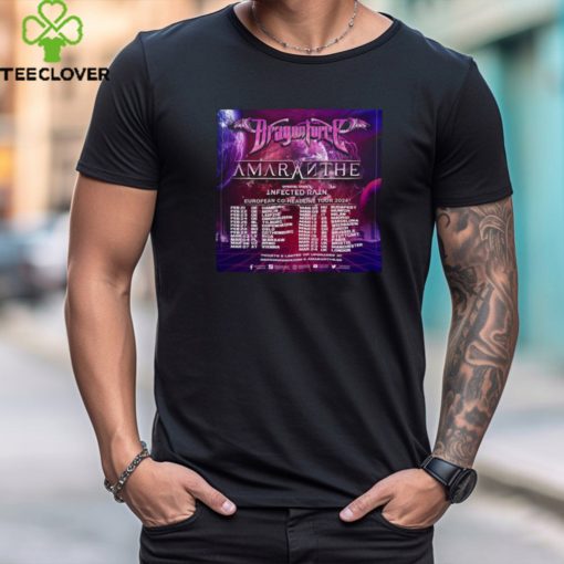 Dragonforce Amaranthe Tour 2024 T shirt