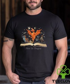 Dragons and other fantastical things in books here be Dragons art hoodie, sweater, longsleeve, shirt v-neck, t-shirt