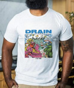 Drain Living Proof May 5 2023 Album poster shirt 1 Drain Living Proof May 5 2023 Album poster shirt