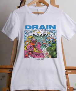Drain Living Proof May 5 2023 Album poster shirt 3 Drain Living Proof May 5 2023 Album poster shirt