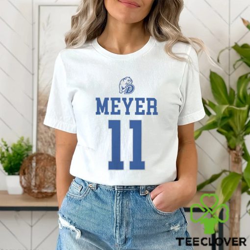 Drake Bulldogs #11 Megan Meyer 2024 NCAA Women's Basketball Tee Shirt