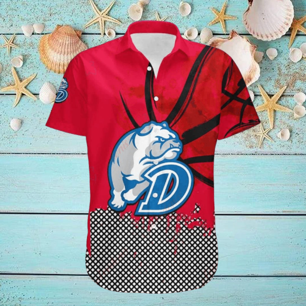 Drake Bulldogs Basketball Net Grunge Hawaiian Shirt, NCAA Drake Bulldogs Basketball Net Grunge Hawaiian Shirt, NCAA