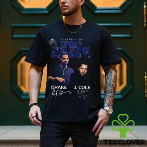 Drake J Cole Tour 2024 T Shirt Sweathoodie, sweater, longsleeve, shirt v-neck, t-shirt