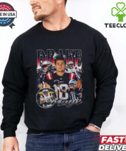 Drake Maye Bootleg Collage Crewneck shirt