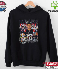 Drake Maye Bootleg Collage Crewneck shirt