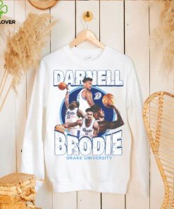 Drake NCAA Men's Basketball Darnell Brodie 2023 2024 Shirt