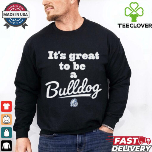 Drake University it’s great to be a Bulldog logo shirt