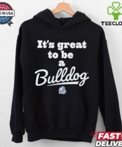 Drake University it’s great to be a Bulldog logo shirt