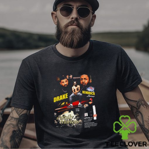 Drake vs Kendrick Lamar family matters euphoria shirt