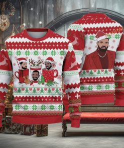 DrakeLove Christmas Knitted Matching Christmas Sweater 3D, Xmas Gifts