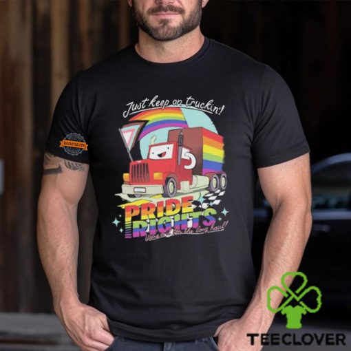 Drawfee Just Keep On Truckin’ Pride Rights Shirt