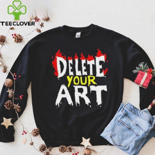 Drawfee Show Delete Your Art Shirt