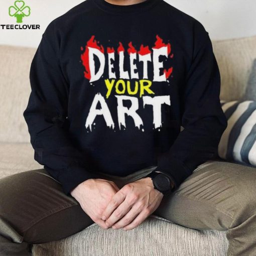 Drawfee Show Delete Your Art Shirt