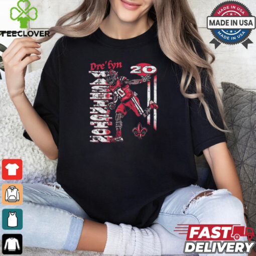 Dre’Lyn Washington #20 Louisiana Ragin’ Cajuns Vintage Graphic t shirt