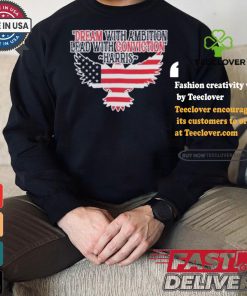 Dream With Ambition Lead With Conviction Kamala Harris America Eagle Support For Harris Walz 24 T shirt