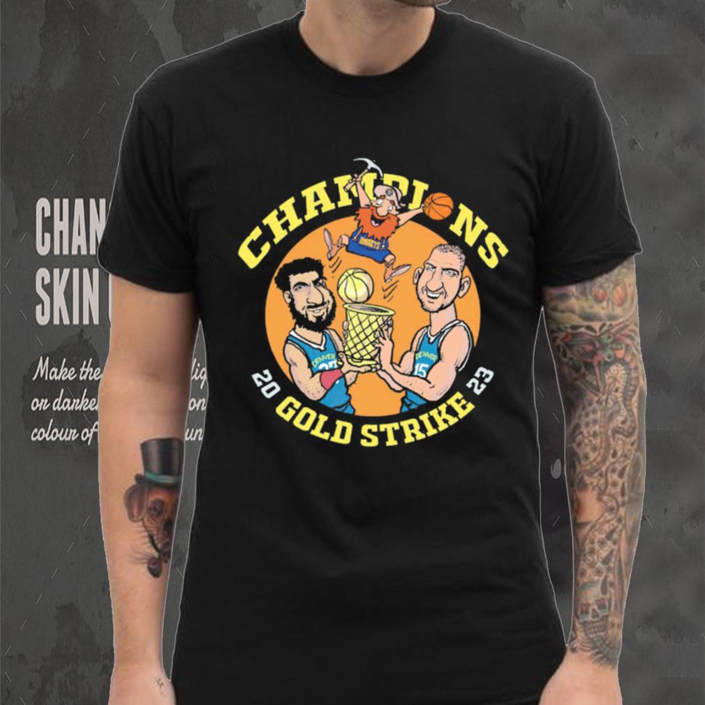 Drew Litton Denver Nuggets Tribute shirt Drew Litton Denver Nuggets Tribute shirt