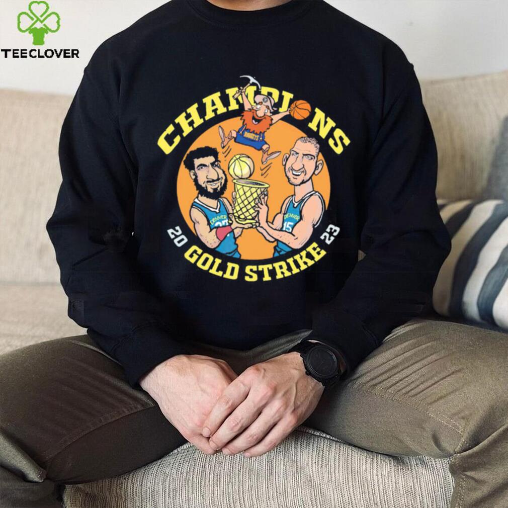 Drew Litton Denver Nuggets Tribute shirt Drew Litton Denver Nuggets Tribute shirt